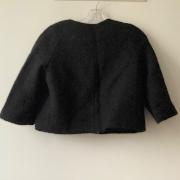 NWOT Banana Republic cropped tweed swing jacket. - Picture 4 of 12